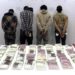 حرس الحدود بمنطقة عسير يقبض على 4 مخالفين لنظام أمن الحدود لتهريبهم 43 كيلوجرامًا من مادة الحشيش المخدر