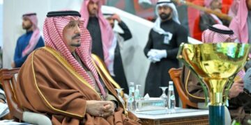 أمير منطقة الرياض يتوج الفائزين بكأسي سمو ولي العهد للخيل المنتَجة محليًّا وللإنتاج والمستورد