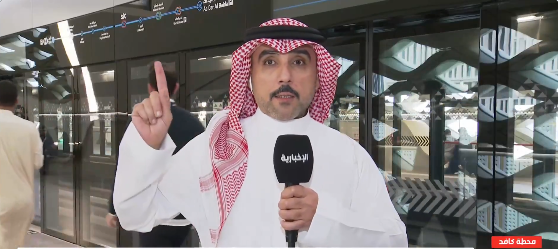 6 دقائق فقط الوقت الفاصل بين وصول عربة قطار الرياض