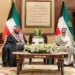 أمير دولة الكويت يستقبل الأمير تركي بن محمد بن فهد