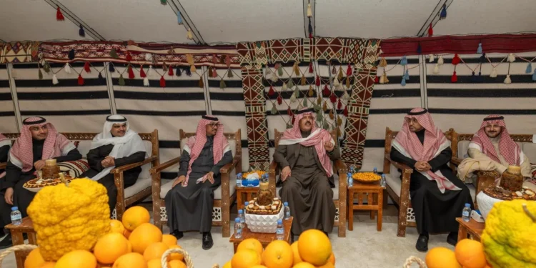 أمير منطقة حائل يدشّن مهرجان حمضيات حائل 2024