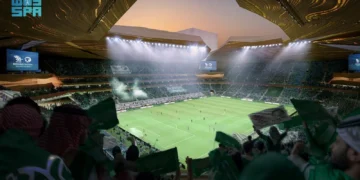 إستاد المربع الجديد.. أحد الملاعب المستضيفة لمباريات كأس العالم 2034 بتجربة استثنائية وتقنيات حديثة