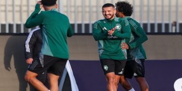 المنتخب السعودي يختتم استعداده لمواجهة البحرين في "خليجي 26"