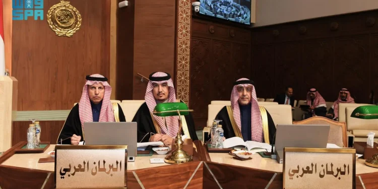 انعقاد أعمال الجلسة العامة للبرلمان العربي من الفصل التشريعي الرابع