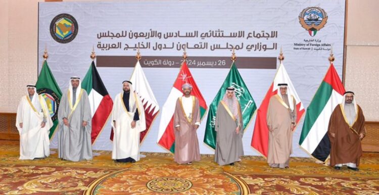 بيان الاجتماع الاستثنائي الـ46 للمجلس الوزاري لمجلس التعاون بشأن سوريا ولبنان