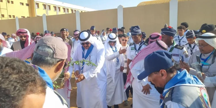 تدشين مبادرة البرنامج البيئي بمحافظة أبوعريش