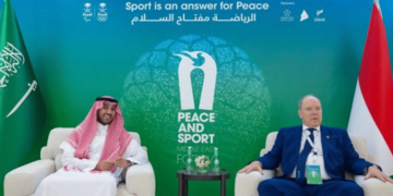 تكرّيم القطاع الرياضي السعودي بجائزة "السلام والرياضة"