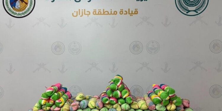 حرس الحدود بجازان يحبط تهريب 80 كيلوجرامًا من القات