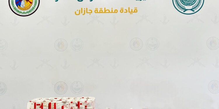 حرس الحدود بجازان يحبط تهريب مواد مخدرة