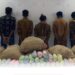 حرس الحدود بمنطقة عسير يقبض على 7 مخالفين لنظام أمن الحدود لتهريبهم 154 كيلوجرامًا من نبات القات المخدر