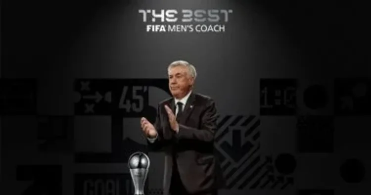 ذا بيست.. أنشيلوتي أفضل مدرب في العالم لعام 2024