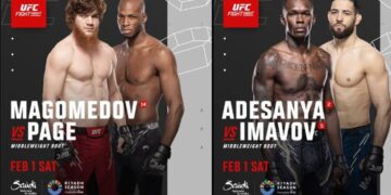 رئيس هيئة الترفيه يعلن عن نزالات UFC القادمة ضمن فعاليات موسم الرياض