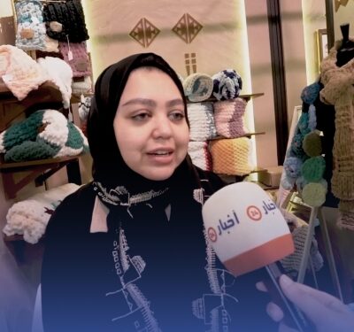 'رغد' .. 'صيدلانية' بأنامل ذهبية