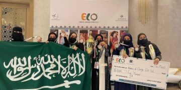 طالبات المملكة بالمركز الثالث عالمياً في 'أولمبياد الإنجليزية'