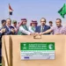 مركز الملك سلمان للإغاثة يضع حجر الأساس لمشروع بناء 114 وحدة سكنية في مديرية بروم ميفع بحضرموت