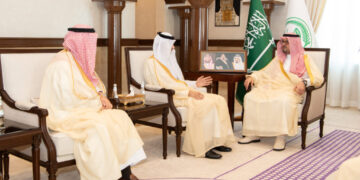 نائب أمير منطقة مكة المكرمة يستقبل المدير العام لفرع وزارة البيئة والمياه والزراعة بالمنطقة