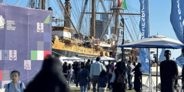 السفينة الإيطالية "أمريجو فيسبوتشي".. تجربة ثقافية تثري زوارها في جدة