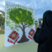 اللوحات التشكيلية .. لمسات إبداعية في مهرجان زيتون الجوف الدولي