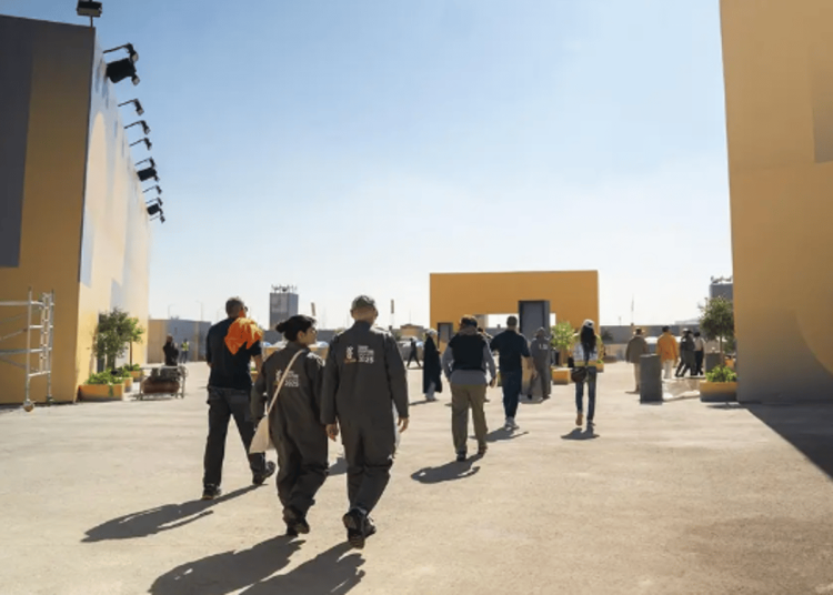 انطلاق ملتقى طويق الدولي للنحت بمشاركة 30 فنانًا من مختلف أنحاء العالم