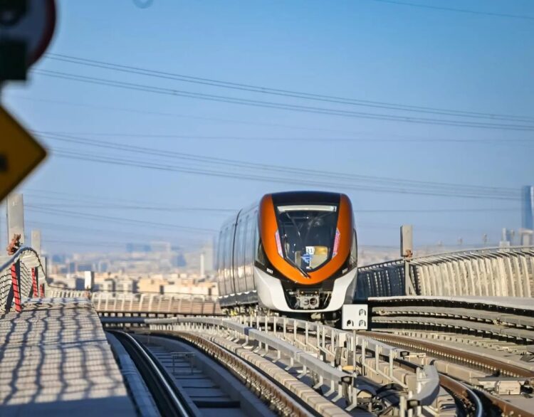 تفاصيل تشغيل المسار البرتقالي من قطار الرياض