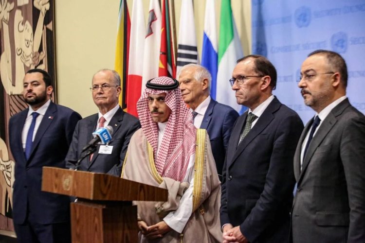 تقود جهودًا لحل الدولتين.. المملكة تُسقط القناع الزائف عن «تعايش إسرائيل وفلسطين»
