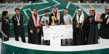 جامعة الأمير سطام بن عبدالعزيز تتوج بطلًا لكأس بطولة الجامعات فئة "ب"