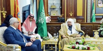 رئيس الشورى يعقد جلسة مباحثات رسمية مع رئيس برلمان الجبل الأسود