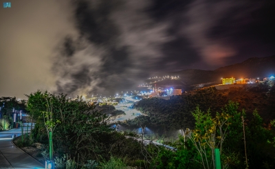 رغدان الباحة ترتدي حُلة شتوية ساحرة