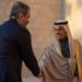 وزير الخارجية يستقبل الشيباني ويجدد موقف المملكة الداعم لسوريا