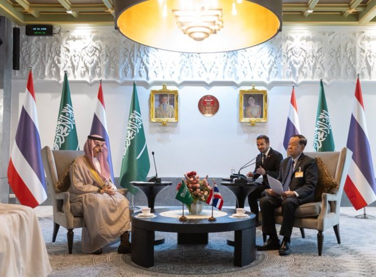 وزير الخارجية يناقش أوجه التعاون مع رئيسي البرلمان ومجلس النواب في تايلند