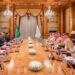 وزير الدفاع يعقد لقاءً مع وزيري الخارجية والدفاع ورئيس جهاز الاستخبارات العامة في الإدارة السورية الجديدة