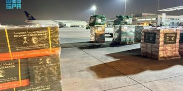 15 طائرة مساعدات سعودية لإغاثة سوريا