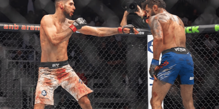 إيماموف يحسم مواجهته مع أديسانيا بالضربة القاضية ضمن نزالات UFC في "موسم الرياض"