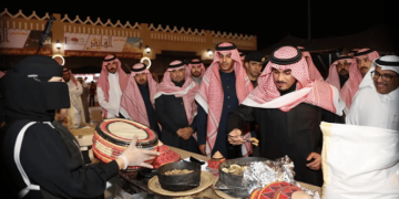 الأمير تركي بن هذلول يفتتح مهرجان "الرقش النجراني" لعام 2025