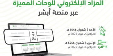 المرور: طرح مزاد اللوحات الإلكتروني غدًا الأحد