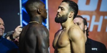 المقاتلون يجتازون مرحلة الوزن استعدادًا لنزالات «UFC» في موسم الرياض