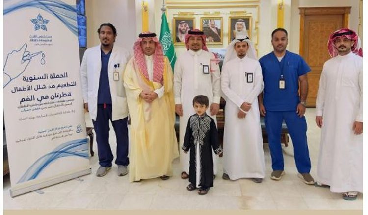 تسّتهدف دون الـ5 سنوات.. تدشين الحملة الوطنية للتطعيم ضد شلل الأطفال بمحافظة الليث