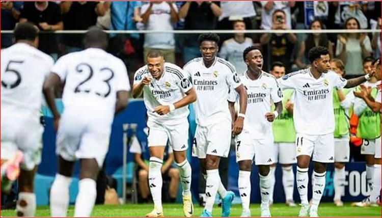 مبابي يقود هجوم ريال مدريد أمام مانشستر سيتي في أبطال أوروبا