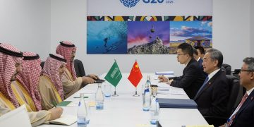وزير الخارجية يبحث مع نظيره الصيني آخر المستجدات الإقليمية والدولية