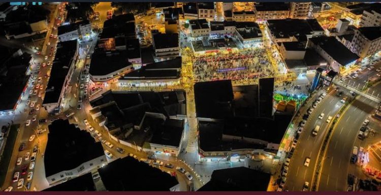الفوانيس المُضيئة تُزيّن مهرجان ليالي رمضان الباحة