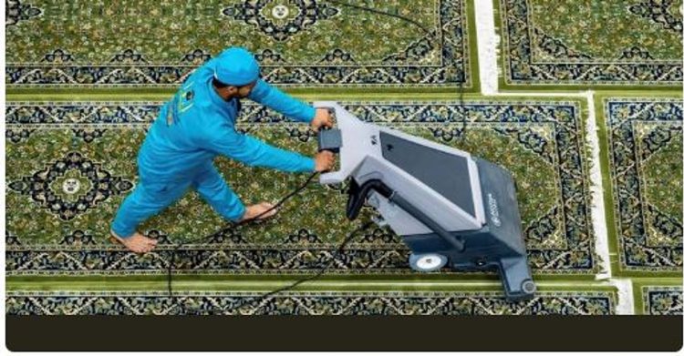 33 ألف سجادة من الصناعة السعودية الفاخرة بالمسجد الحرام