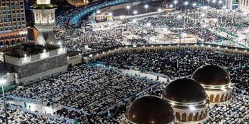 أكثر من 3 ملايين قاصد للمسجد الحرام يوم 22 من شهر رمضان