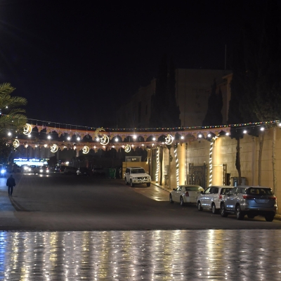أبها تتلألأ بفوانيس رمضان