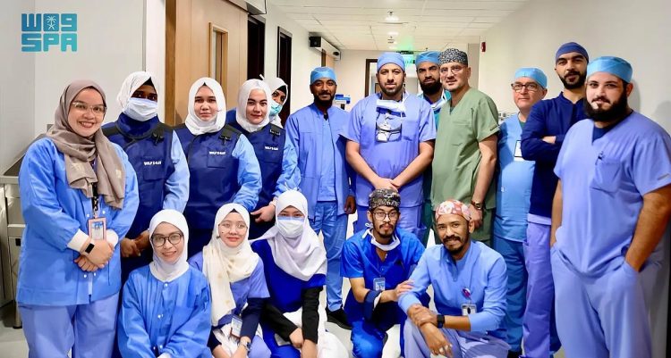 إنقاذ حياة معتمر مصري تعرض لجلطة قلبية حادة في مستشفى النور التخصصي