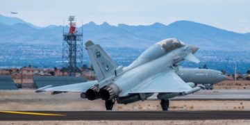 القوات الجوية السعودية تشارك في تمرينين بقاعدة نلس بأمريكا