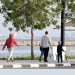 الواجهات البحرية بالمنطقة الشرقية مضمار لرياضة المشي في الشهر الكريم