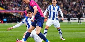 برشلونة يقسو على ريال سوسييداد برباعية في الليجا