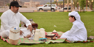 متنزه الأمير جلوي بنجران وجهة مفضلة للعائلات خلال شهر رمضان