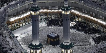 مرافق وخدمات في عدة مواقع رئيسية بالمسجد الحرام للتيسير على ضيوف الرحمن