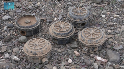 'مسام' ينتزع 706 ألغام في اليمن خلال أسبوع